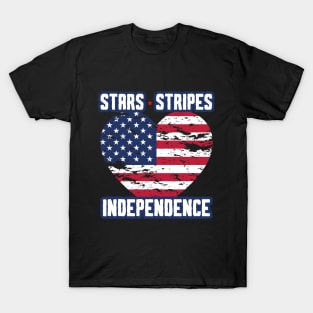 Stars Stripes and Independence T-Shirt